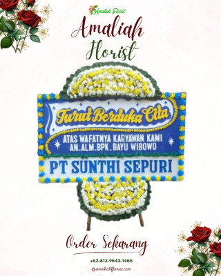 Papan Bunga Duka di Bandar Sakti