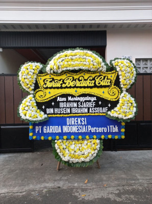 Papan Bunga Duka di Bandar Sakti